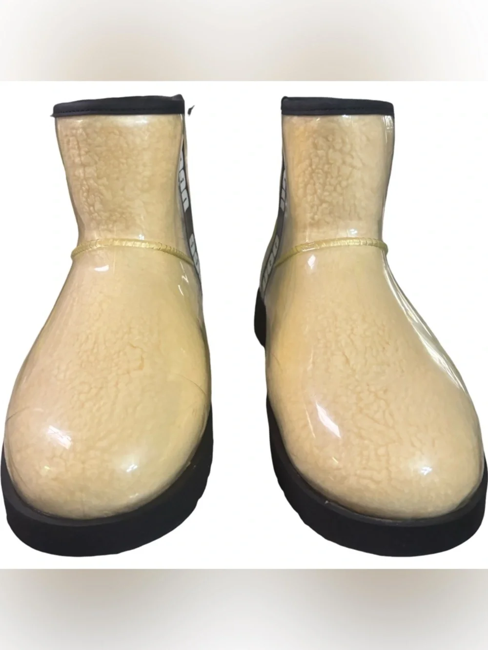 UGG AVA CLEAR RAIN BOOT SIZE 10